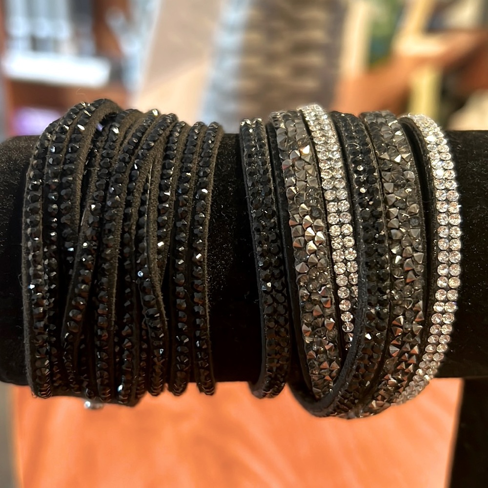 2 Sparkle Wrap Bracelets for $15